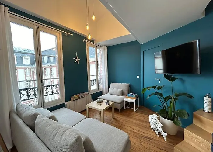 Sejour A Duplex 6 Personnes Parking & Apartamento Trouville-sur-Mer